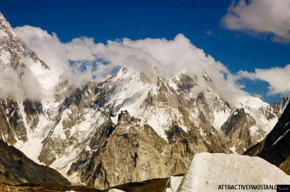 Gasherbrum from GoroII basecamp (2015)
