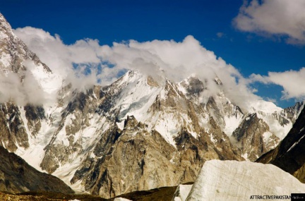 Gasherbrum from GoroII basecamp (2015)
