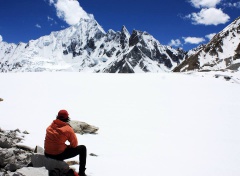 towards Gondogoro La (Vigne Glacier (June 2014)
