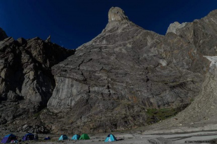 Morphogoro Camp Biafo (Glacier (July 2015)
