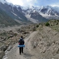 towards Rupal Valley from Tarshing Valley (July 2015)
