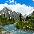 from Minimarg to Rainbow Lake Domail (June 2014)
