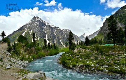 from Minimarg to Rainbow Lake Domail (June 2014)
