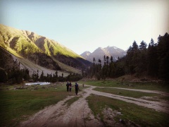 towards Rama Lake (August 2015)
