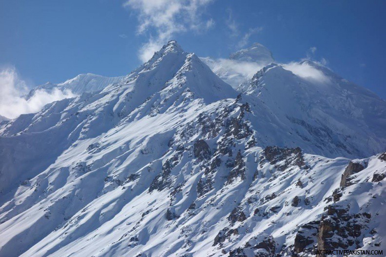 Rama and Rakhiot Peak (December 2015)
 -- Rama peak and Rakhiot peak seen from around 5000m high ridge in Rama. Dec 2015
