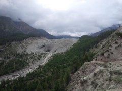 towards Bayal from FairyMeadows (September 2015)

