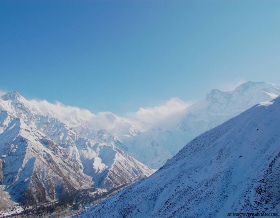 NangaParbat (Right ChongraPeak (Left (December 2011)
