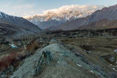 Hunza from Hoper Valley (February 2016)
