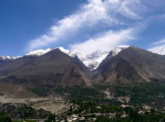 Rakaposhi from Baltit Fort (May 2015)

