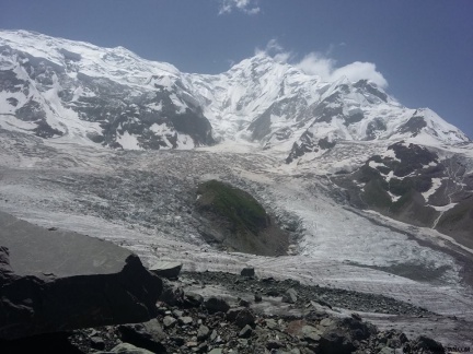 Rakaposhi taghafari Basecamp (July 2015)
