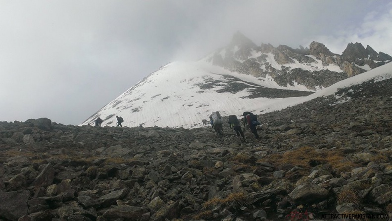 towards Rush Lake (June 2014)

