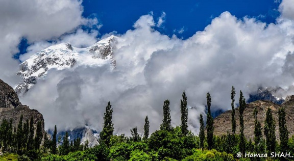 Ultar Peak from Ganish (August 2015)

