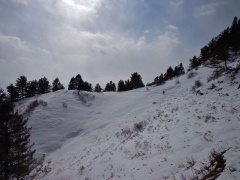 towards Mushkpuri Peak (February 2015)
